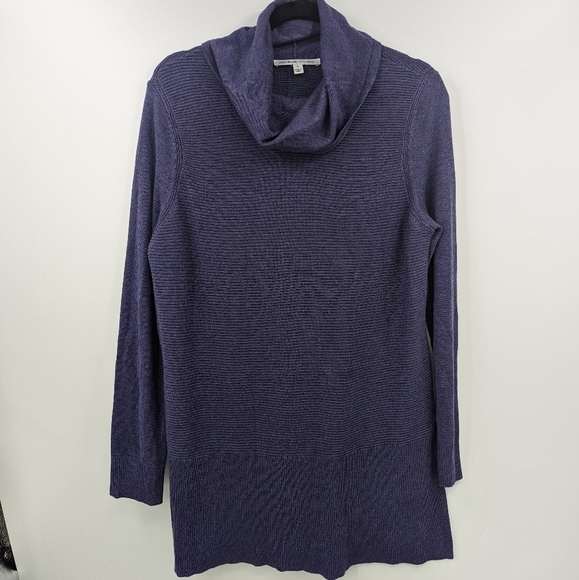 ADRIENNE VITTADINI Ribbed Turtleneck Sweater - Picture 1 of 8